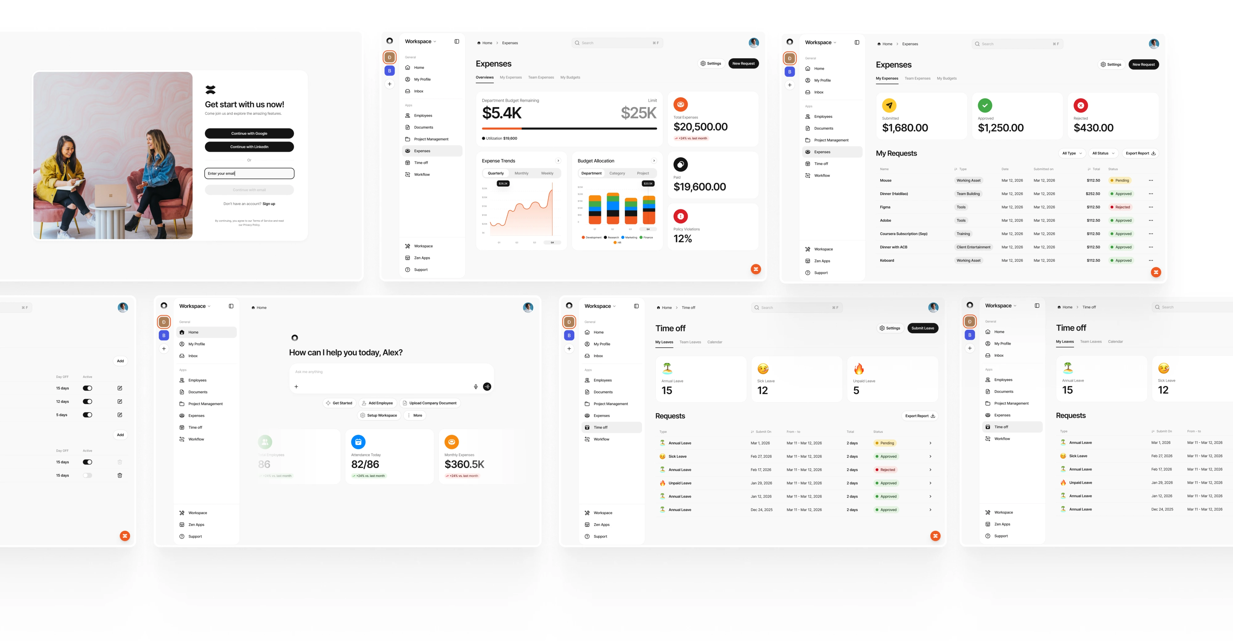 Zen Design System preview